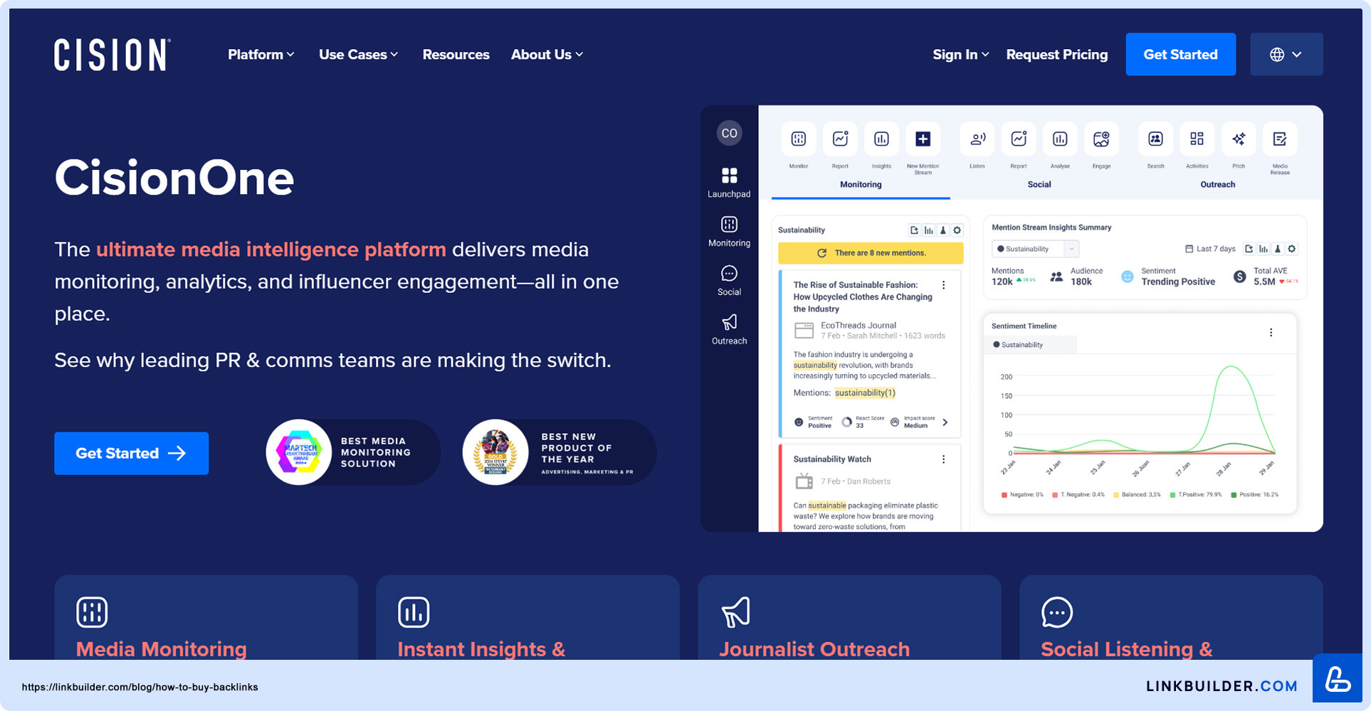Cision PR software and media monitoring solutions