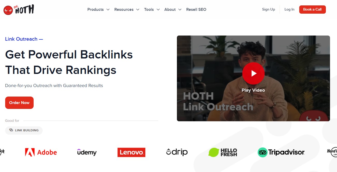 Покращуй свій SEO разом із The HOTH Покращуй свій SEO разом із The HOTH