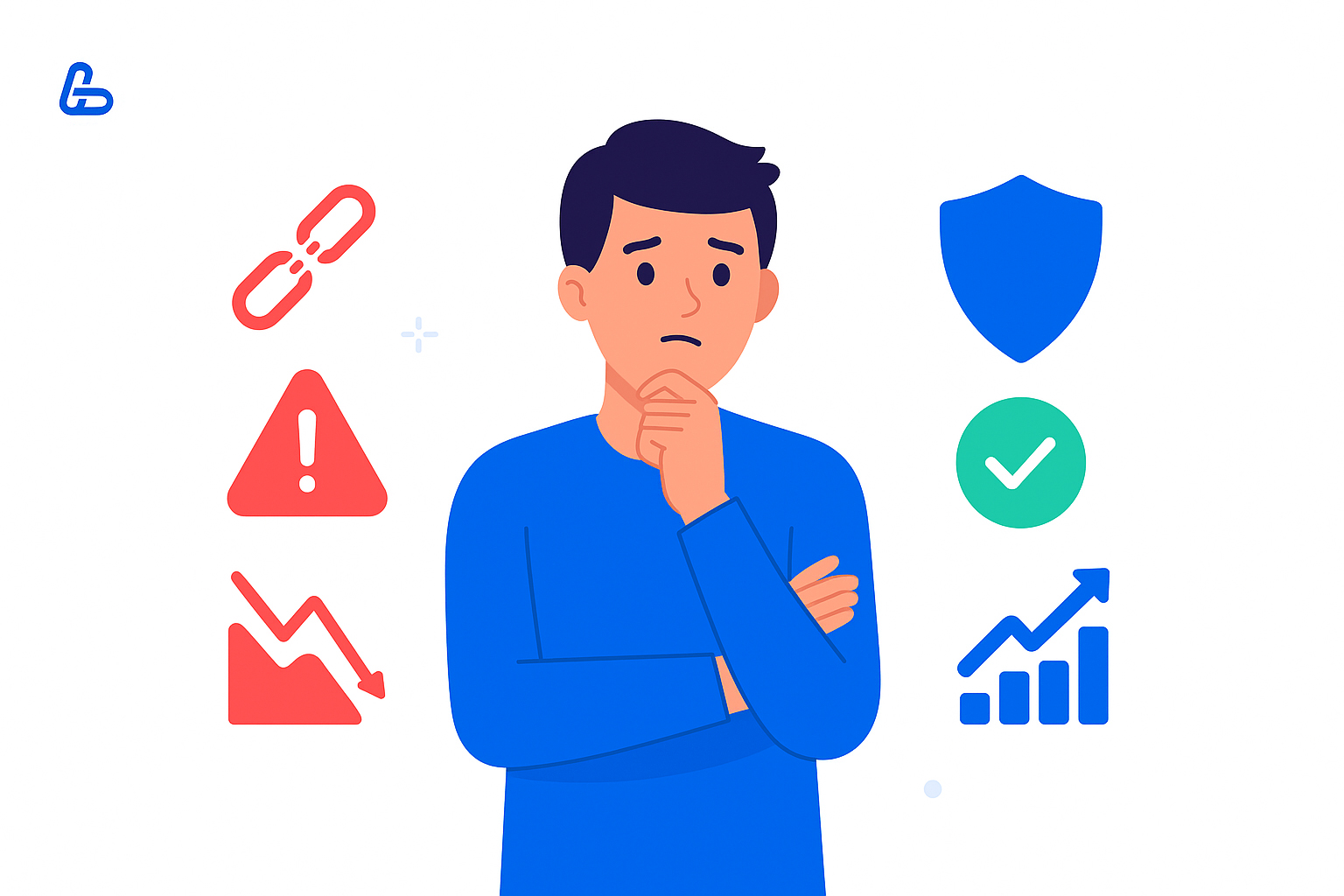 What are the risks of white-label link building
