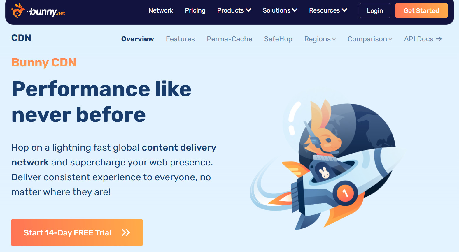 Сервис BunnyCDN Пример – сервис BunnyCDN