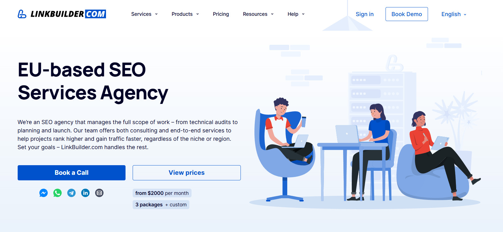 Turnkey SEO at LinkBuilder.com Comprehensive turnkey SEO at LinkBuilder.com