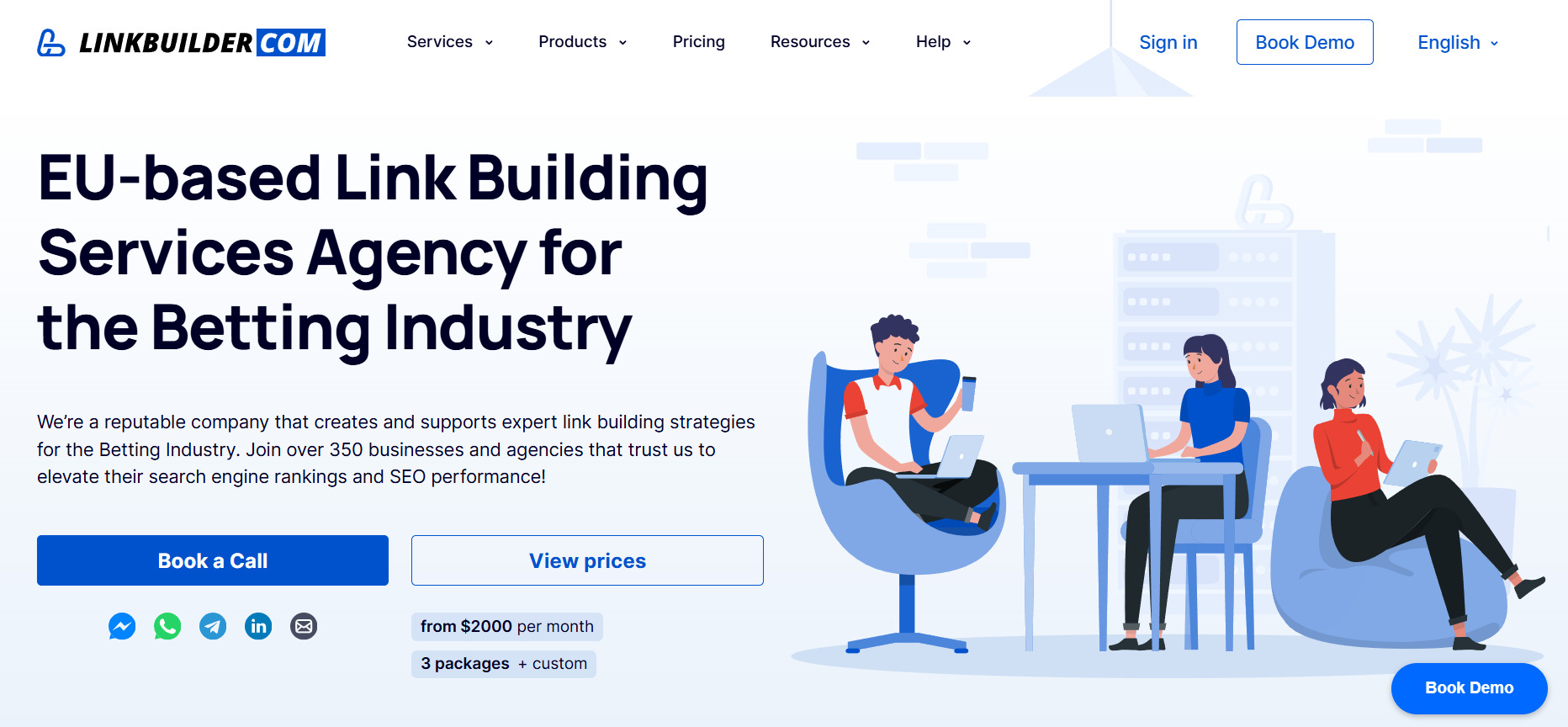 LinkBuilder.com LinkBuilder.com backlink ordering page