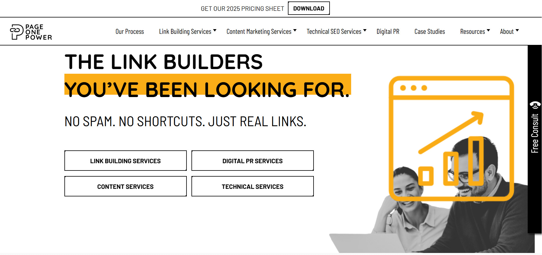 Page One Power Page One Power backlink ordering page