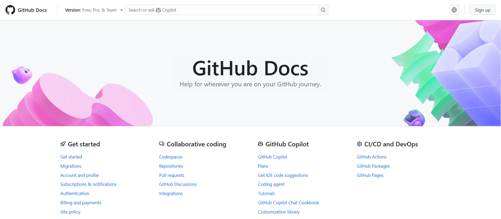 GitHub - docs.github.com subdomain GitHub documentation on the docs.github.com subdomain