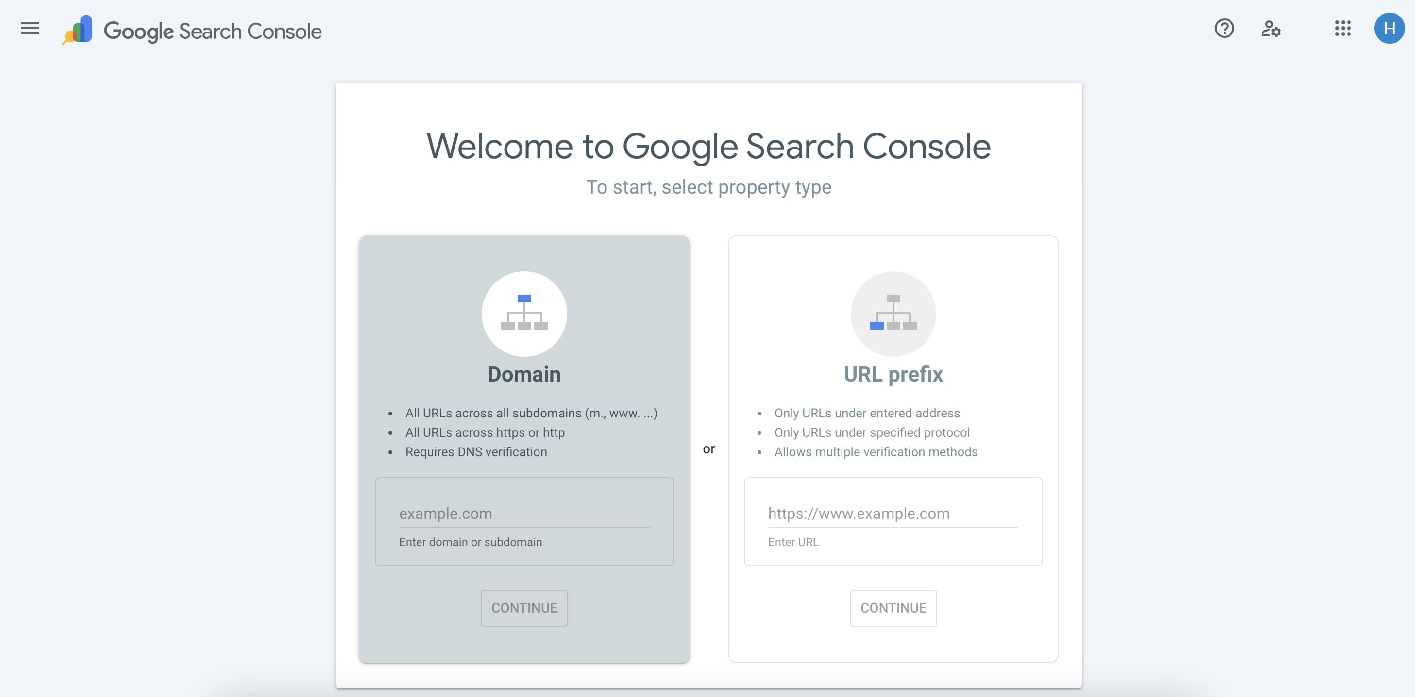 Верифікація в Google Search Console