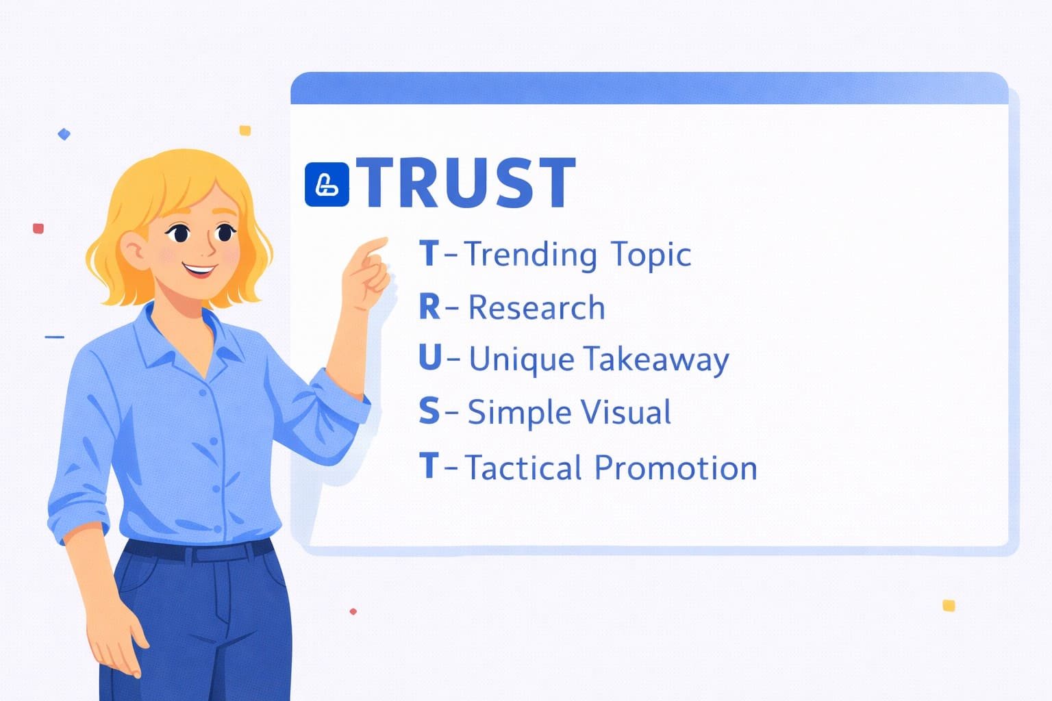 The TRUST formula visualized