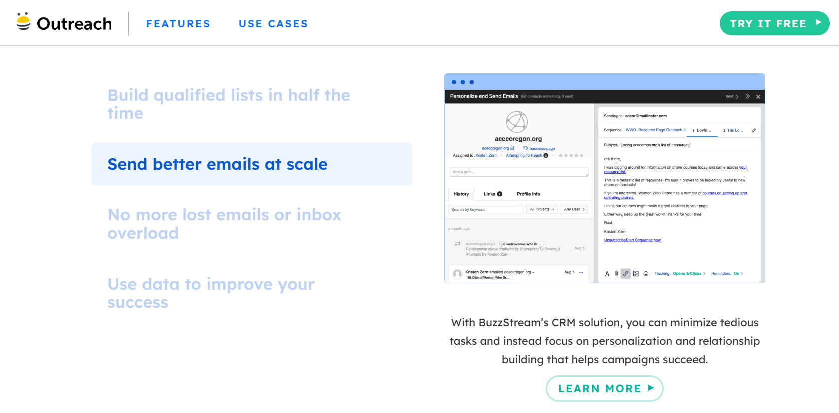 BuzzStream Outreach Tools