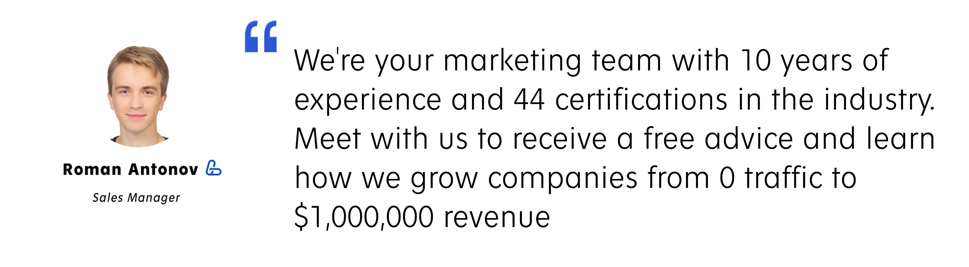Quote from a LinkBuilder.com employee