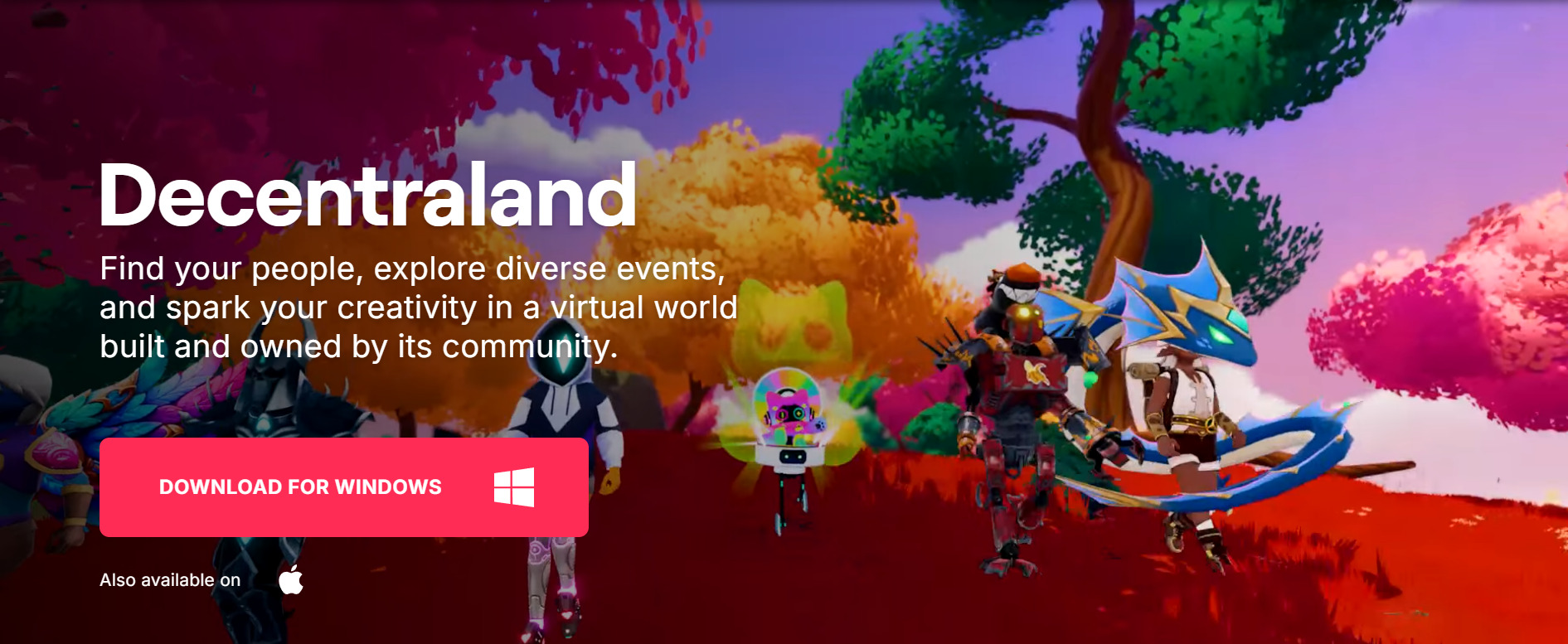 Decentraland is one of the event venues