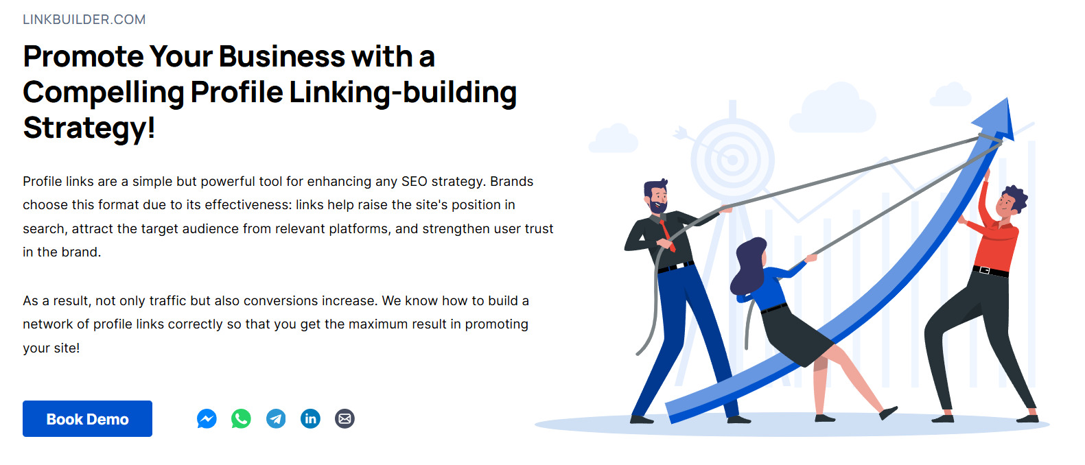Benefits of profile link placement with LinkBuilder.com