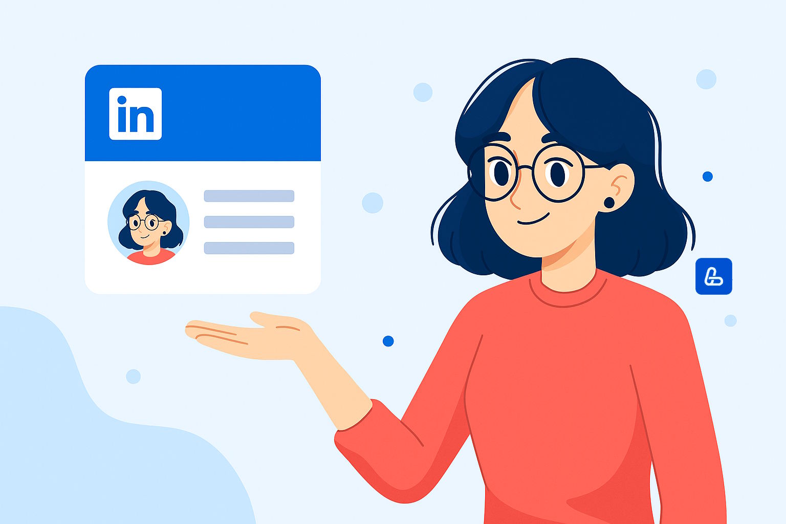 Filling out a profile on social networks