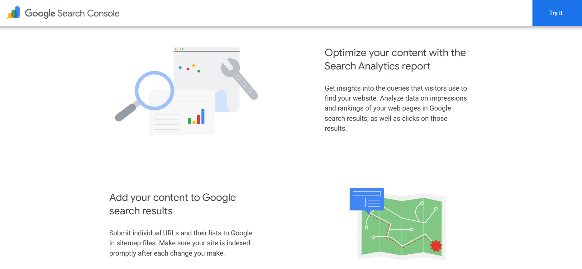 Search Console Capabilities