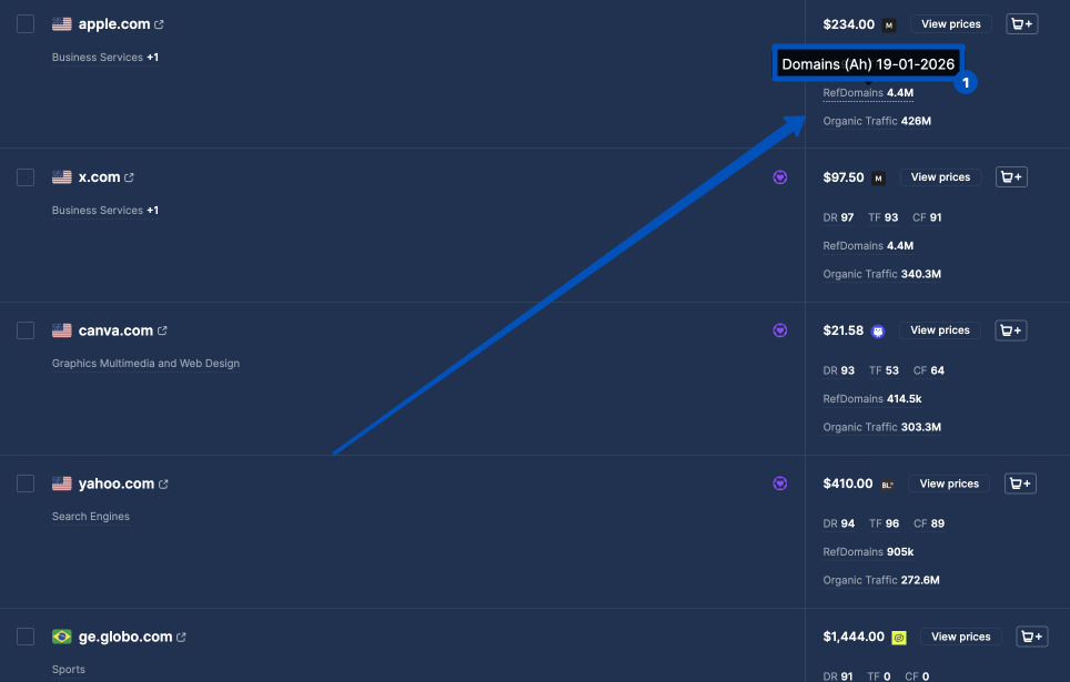 Обновление цен и метрик Обновление цен и метрик в базах