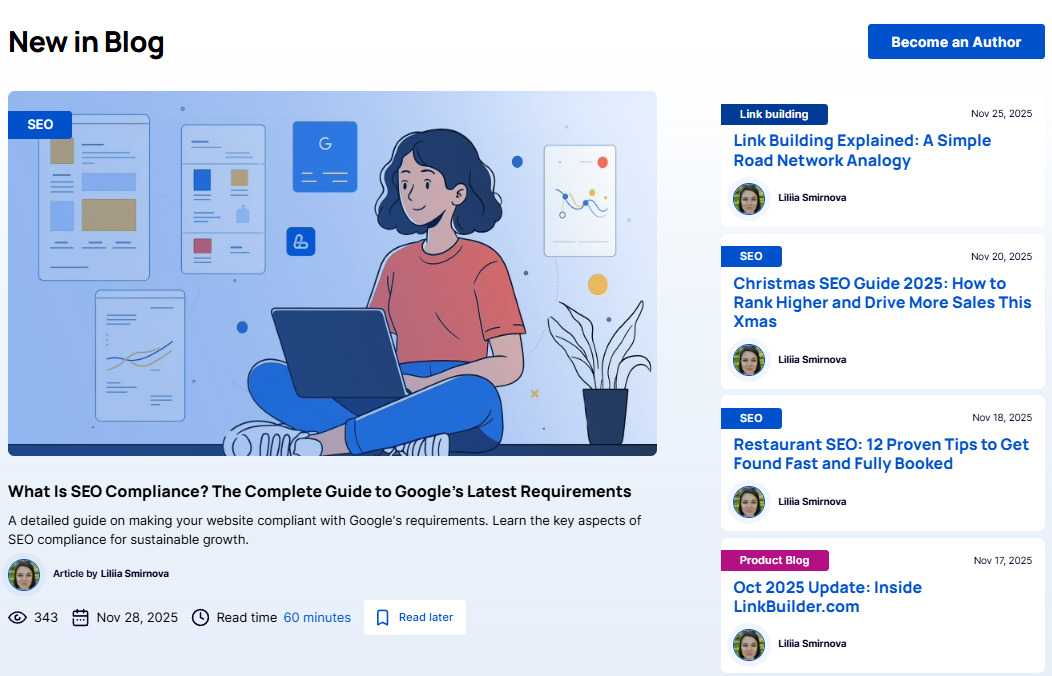 Нові блоги Нові блоги на LinkBuilder.com