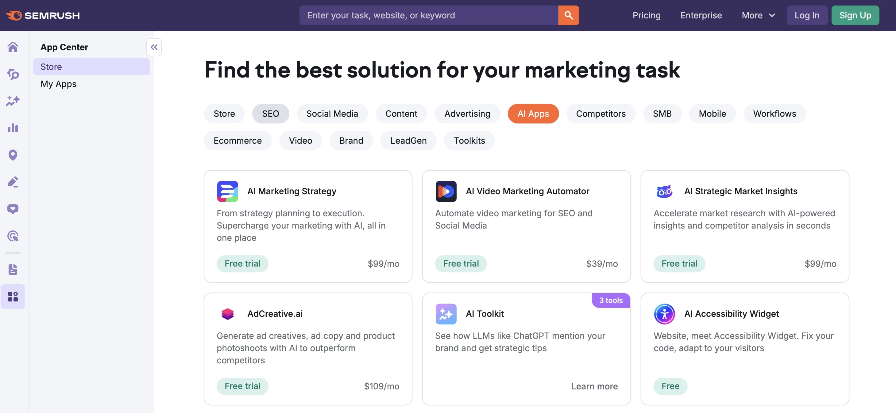 Semrush AI инструменты