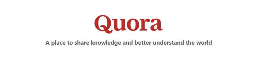 Quora for link building