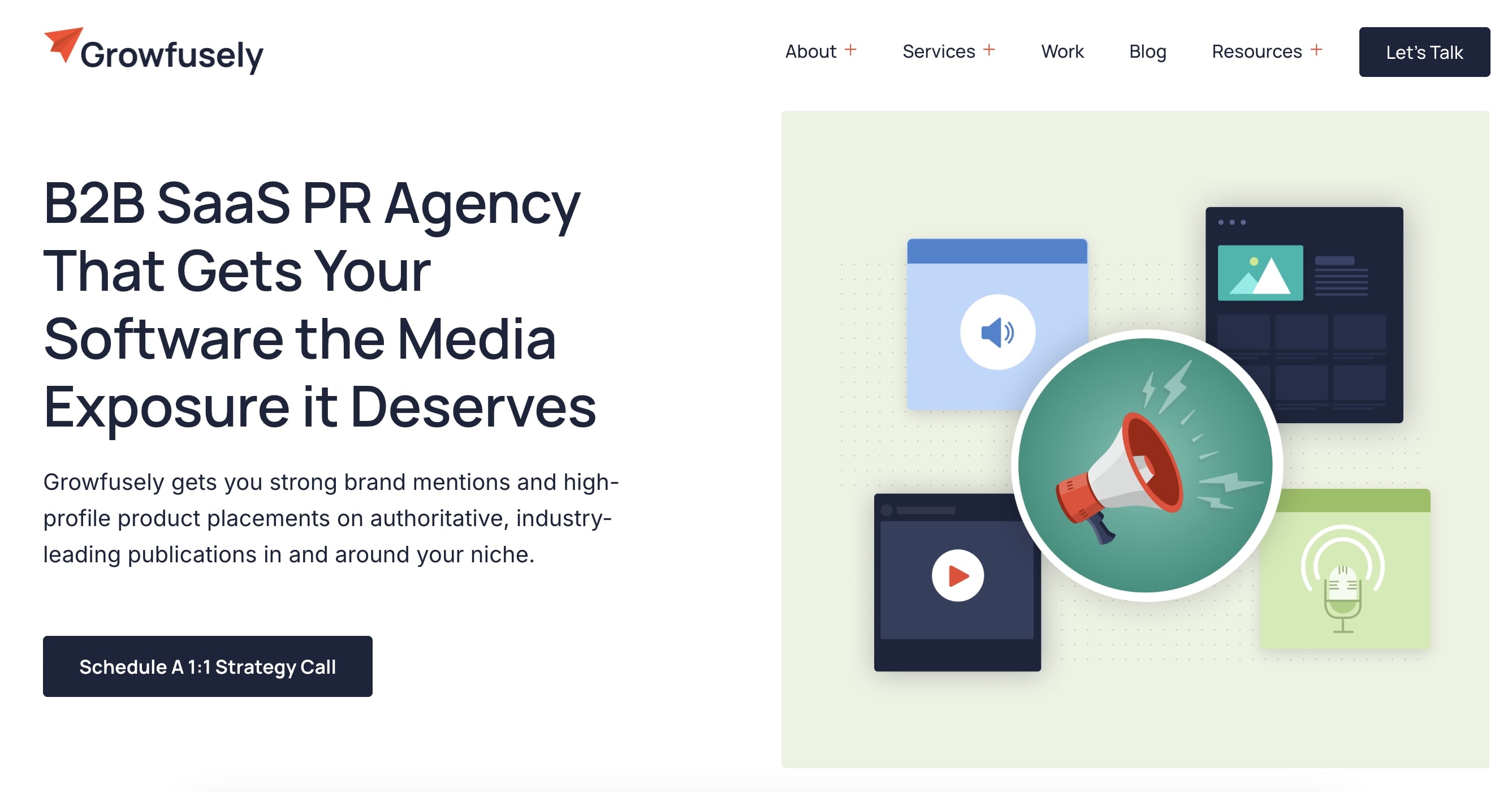 Marketing agency Growfusely