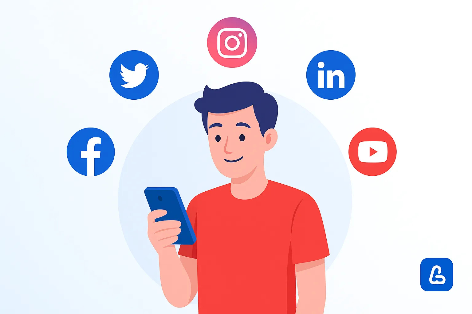 Social media for promoting 