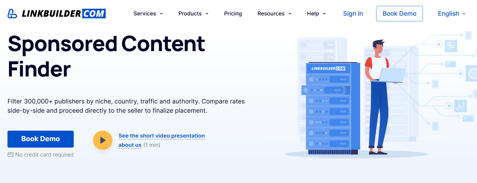 Sponsored Content Finder Tool Sponsored Content Finder at LinkBuilder.com