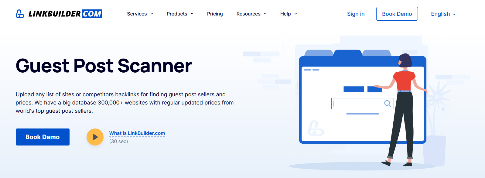 LinkBuilder.com Guest Post Scanner