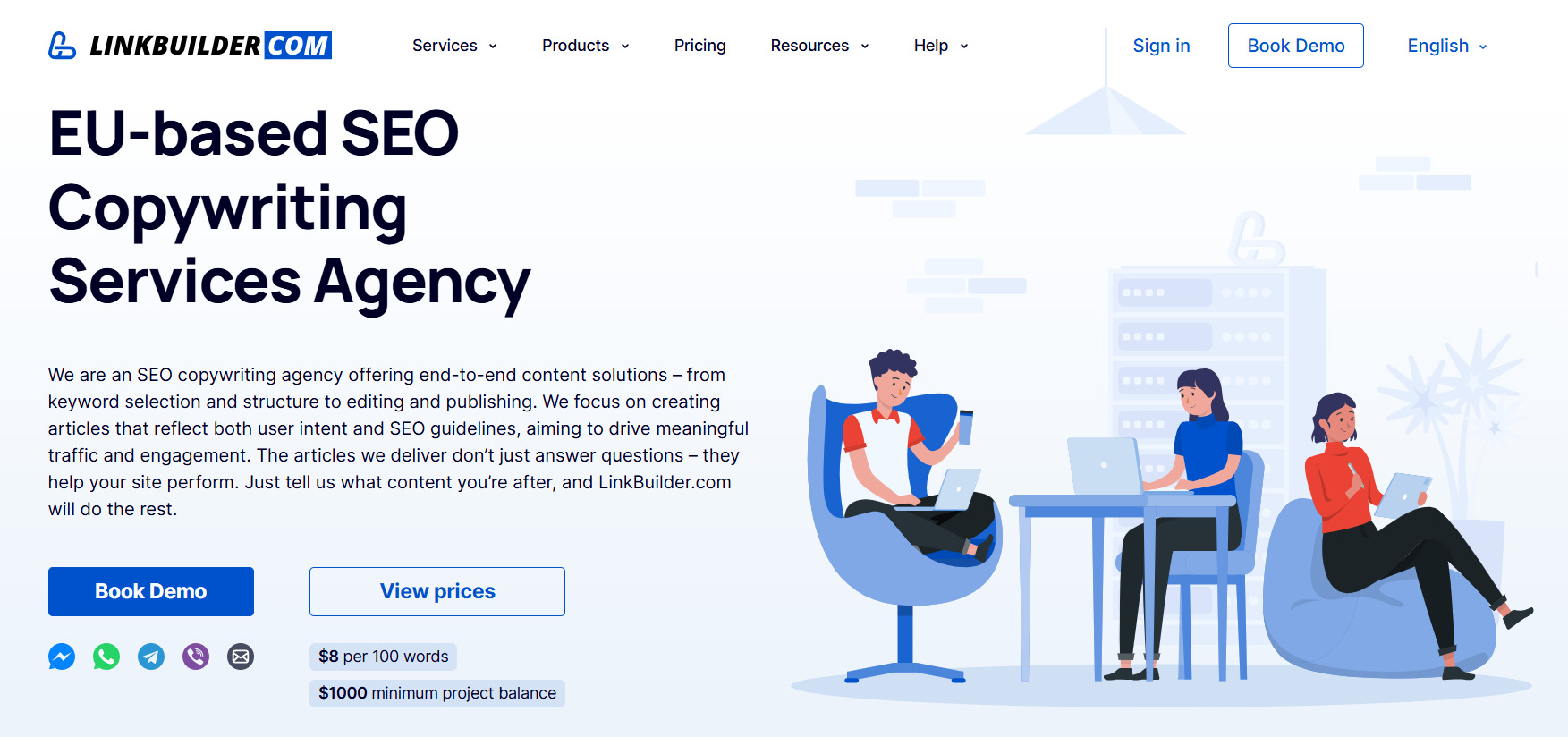 LinkBuilder.com’s SEO Copywriting Services