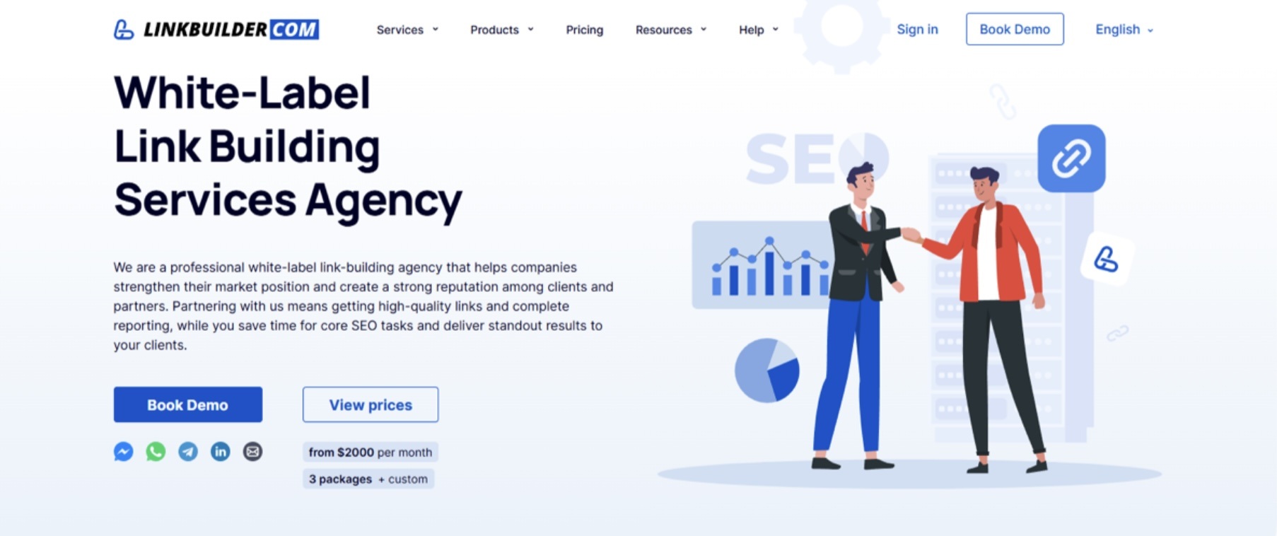 Order White-label link building at LinkBuilder.com