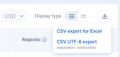 Скачивание списка доноров
