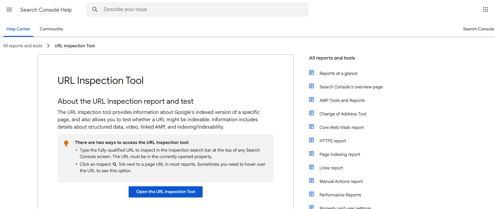 Google Search Console
